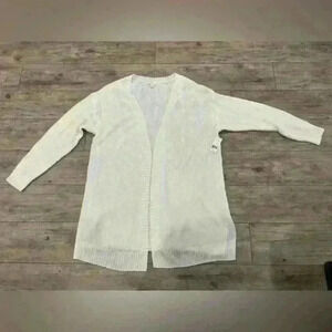 NWT Dip large cream long sleeve cardigan